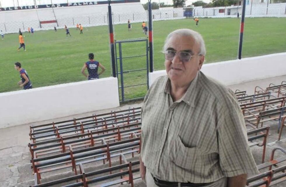 Hugo Chiatti, presidente de Las Palmas; dirigente de toda la vida