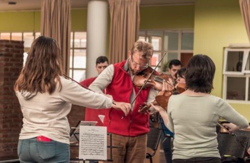 Río Gallegos: comenzó el seminario de cuerdas