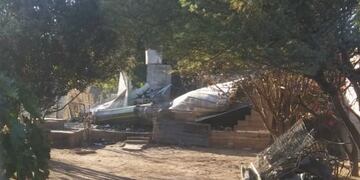 La Calera: Pérdida total de la vivienda tras el incendio\u002E