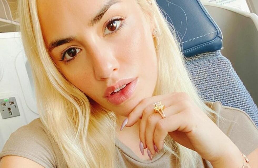 Lali Espósito revolucionó las redes con su "baile del caño"