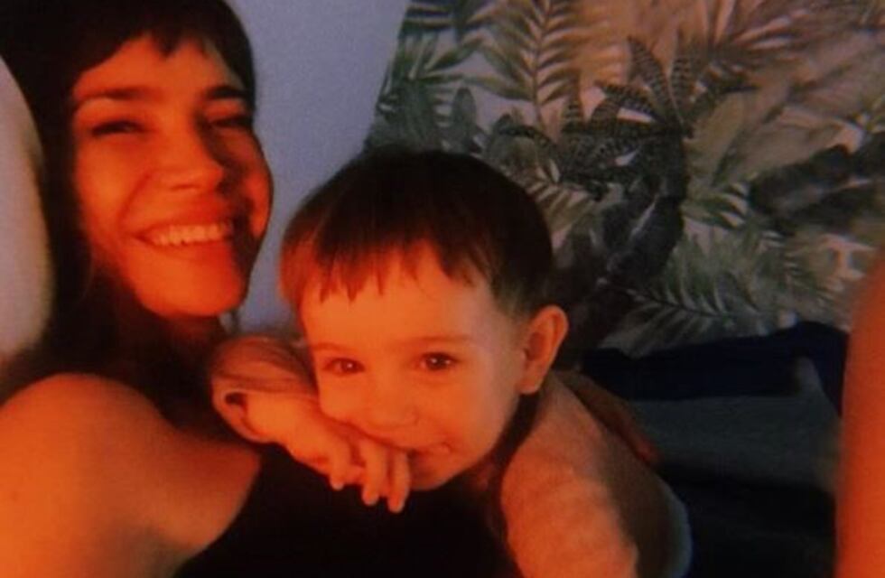 Celeste Cid compartió un tierno video de su hijo: "Quedate con el que te chape con este amor"
