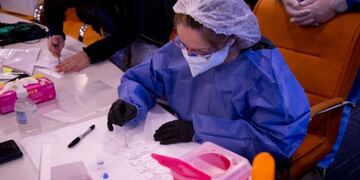 Testeos rápidos de Covid-19 en Tierra del Fuego\u002E