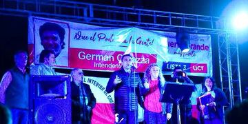 Ramón Mestre en recorrida por Punilla hablando sobre la Epec\u002E