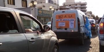 Rechazo a la Ley de Educación en mendoza\u002E