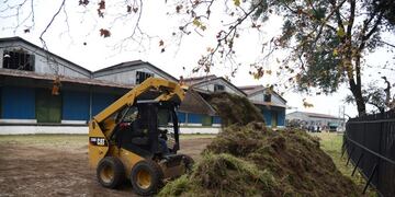 Comenzó la limpieza de la ex zona franca de Bolivia