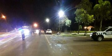 El motociclista fue trasladado y llegó sin signos vitales a Eldorado\u002E