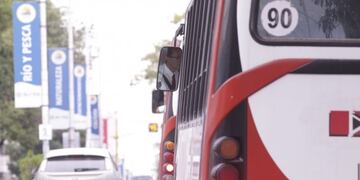 Colectivos de Paraná\nCrédito: Uno ER
