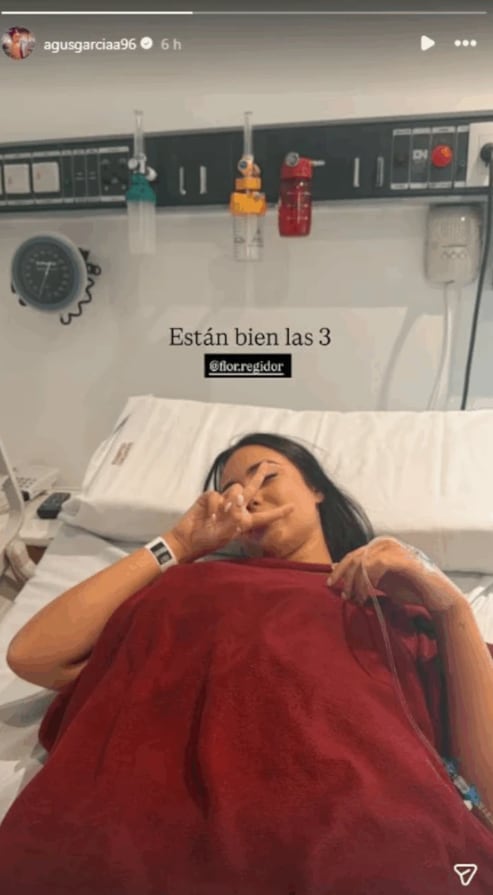 Cómo está Flor Regidor de salud.