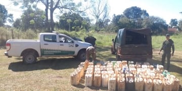 Colonia Mado: incautan transporte de combustible ilegal.
