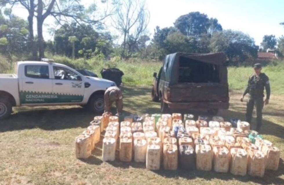 Colonia Mado: incautan transporte de combustible ilegal