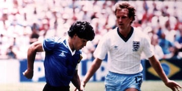 Subastarán la camiseta de Maradona que utilizó contra Inglaterra en México 86.  (AP)