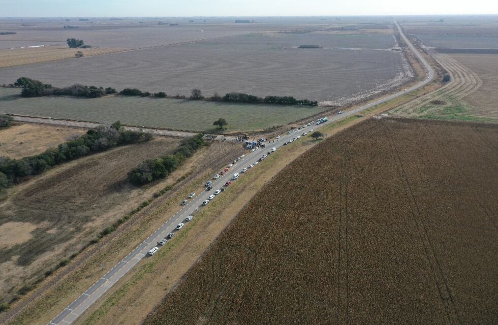 ¡Que tierno!: manejaba por las rutas de Córdoba, se topó con una horrible situación y su noble gesto se hizo viral