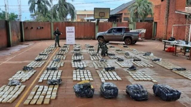 Incautan más de 10 toneladas de marihuana en diferentes procedimientos.