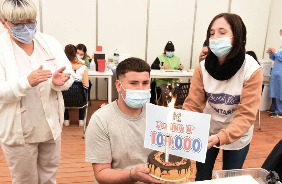 Se aplicó la dosis 100.000 en Rafaela