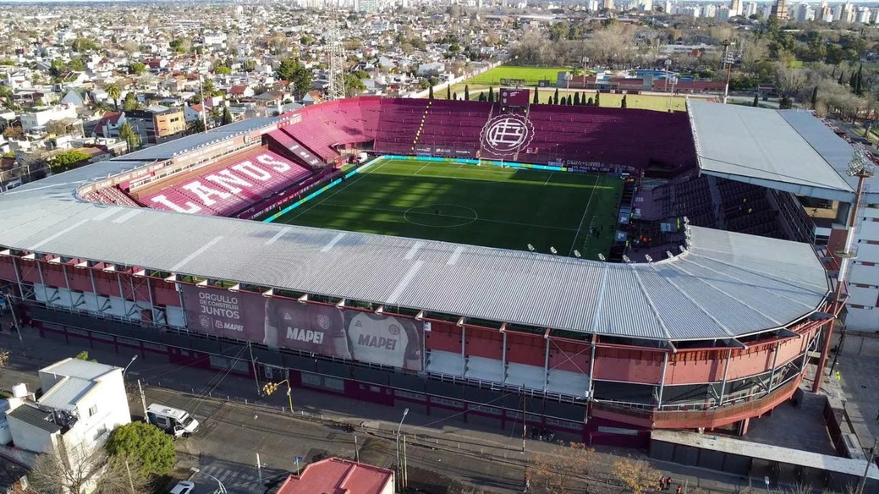 El estadio de Lanús se abre para recibir a Di María (Prensa)