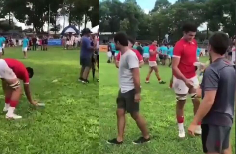 Buenos gestos cordobeses: se quedaron a limpiar la cancha después de ganar una final