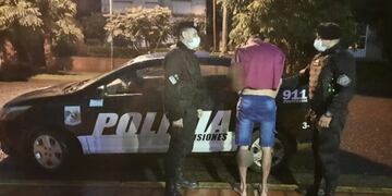 Apóstoles: se dieron a la fuga en un auto robado y despistaron, hay dos detenidos.