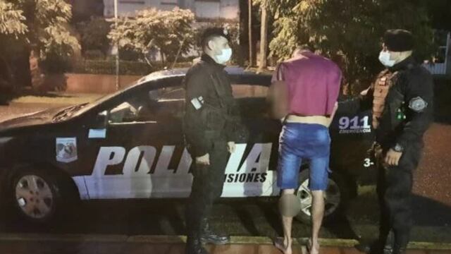 Apóstoles: se dieron a la fuga en un auto robado y despistaron, hay dos detenidos.