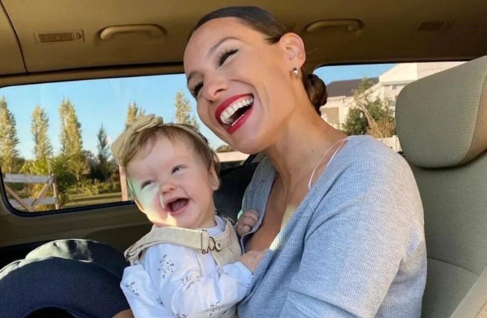 El tierno video de Ana García Moritán, la hija de Pampita, aprendiendo a caminar