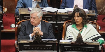 Carlos Gutiérrez y Natalia De La Sota. (Federico Lopez Claro)