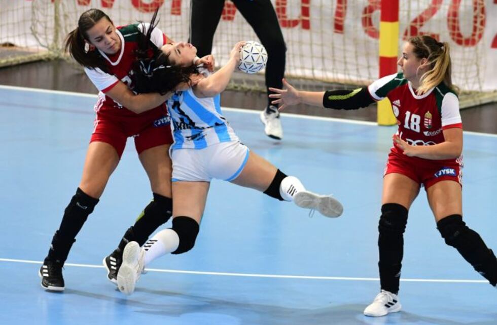 Handball: La Garrita, con dos mendocinas, cayó ante Hungría en el arranque del Mundial juvenil