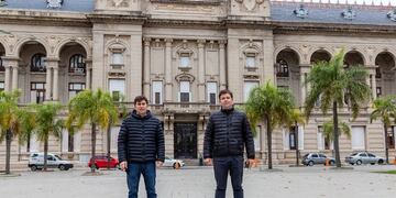 Presidente Comunal de Soldini se reunió con José Freyre (Facebook Comuna de Soldini)