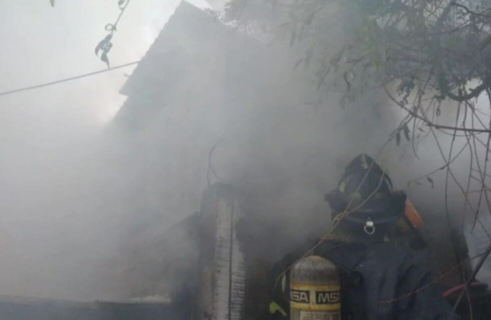 Se prendió fuego otra vivienda en menos de 12 horas en Comodoro