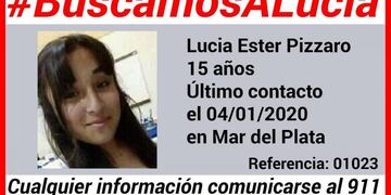 Buscan a una adolescente de 15 años que lleva 48 horas sin aparecer (Foto: Red Solidaria Mar del Plata)