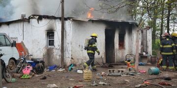 El incendio en Los Eucaliptos\u002E