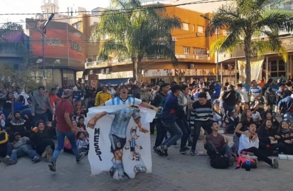 Así se gritó el gol de Rojo en Santiago del Estero
