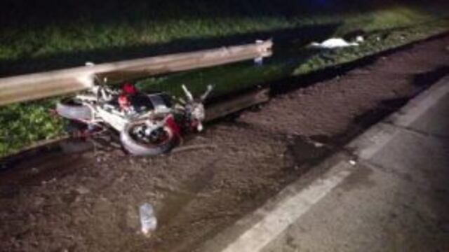 LA mujer muriu00f3 tras el choque en Fray Luis Beltru00e1n.