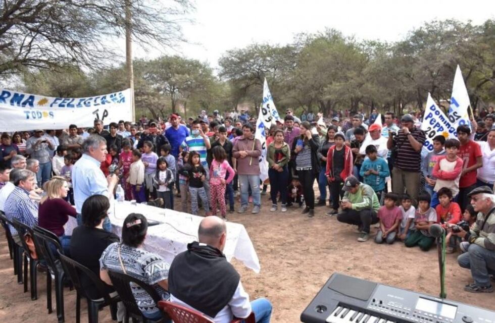 Peppo pidió el apoyo a la fórmula de los Fernández y ratificó que su objetivo es la gobernación