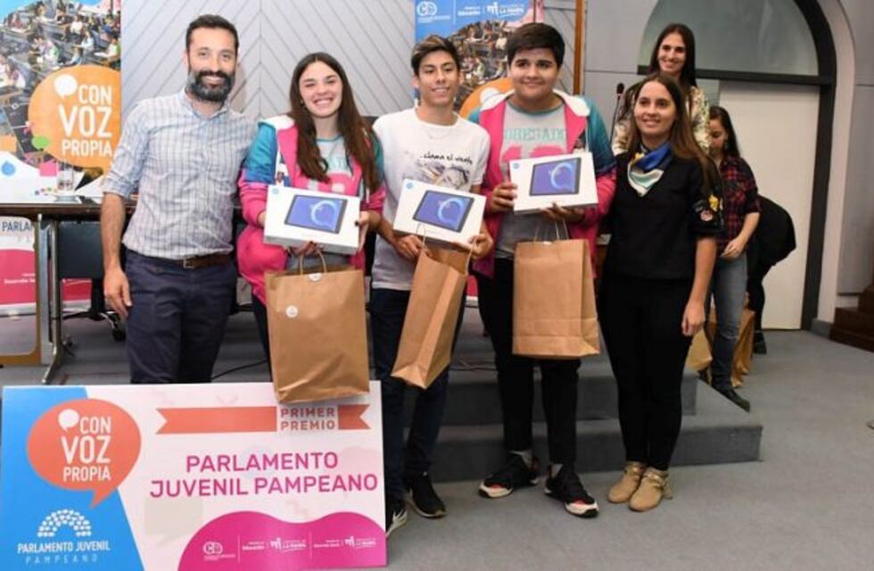 Un proyecto de Victorica fue el mas votado en el Parlamento Juvenil Pampeano 2019