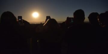 Así se vivió el eclipse\u002E
