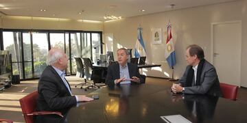 Juan Schiaretti recibe a gobernadores por la reunión de Región Centro\u002E