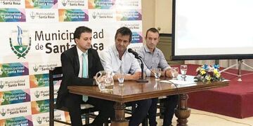 Reunión del Consejo Municipal de Seguridad (Municipalidad de Santa Rosa)