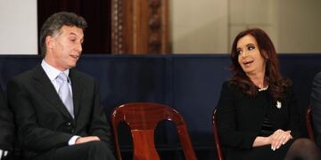 Cristina Kirchner y Mauricio Macri\u002E (reuter)