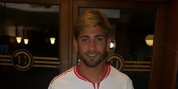 Gonzalo Lamardo ya posa con los colores de San Martín\u002E Será el último refuerzo de San Martín\u002E