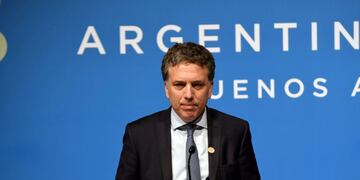 Argentinian Economy Minister Nicolas Dujovne speaks during an interview with Reuters at the Economy Ministry in Buenos Aires, Argentina November 27, 2018\u002E Picture taken November 27, 2018\u002E  REUTERS/Marcos Brindicci ciudad de buenos aires Nicolas Dujovne cumbre del G20 en Buenos Aires entrevista a ministro de hacienda