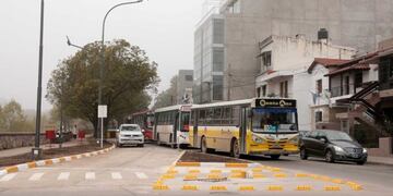 Inauguración del metrobus en la avenida 19 de abril
