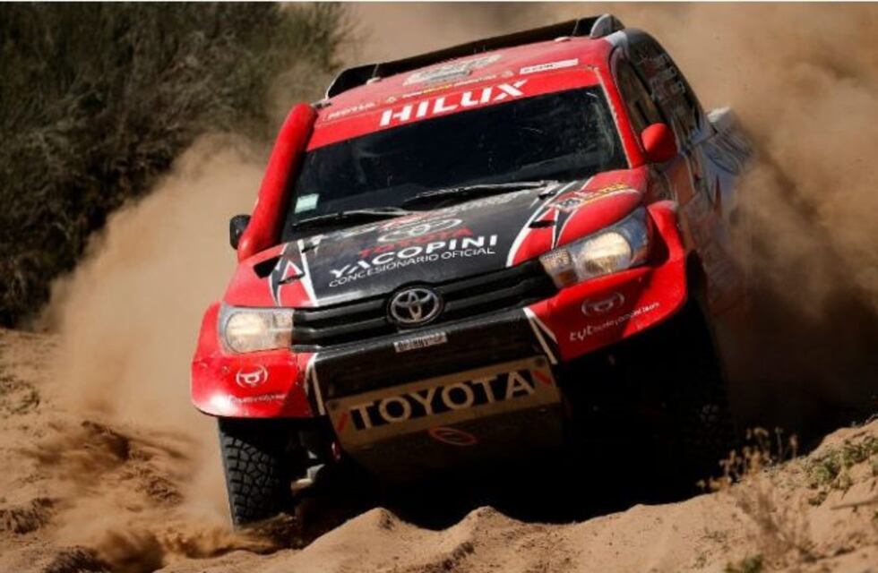 Una vueltita en la Toyota del Dakar