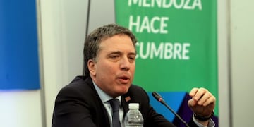 Dujovne en conferencia de prensa desde Mendoza\u002E