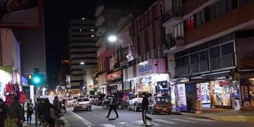 El Centro Comercial a Cielo Abierto de San Luis estrena luces LED
