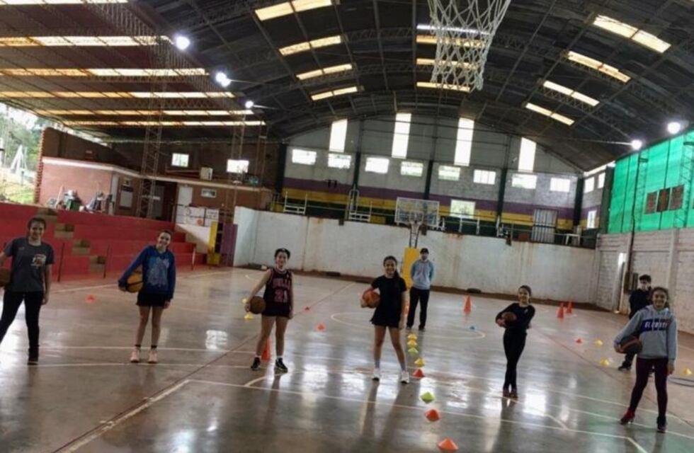 Volvieron los entrenamientos de básquet a Eldorado