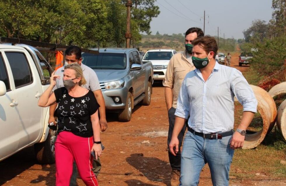 Vialidad construye tres puentes en San José y Apóstoles