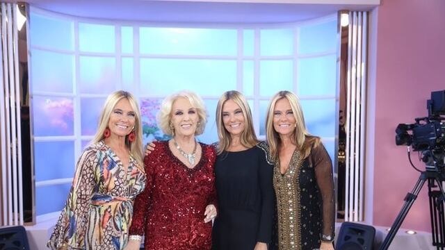 Trillizas de Oro en Mirtha Legrand (Foto:RadioMitre)