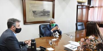 Luis Castellano Myriam Villafañe y Gabriel Somaglia