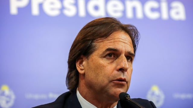El presidente de Uruguay, Luis Lacalle Pou (EFE/ Raúl Martínez)