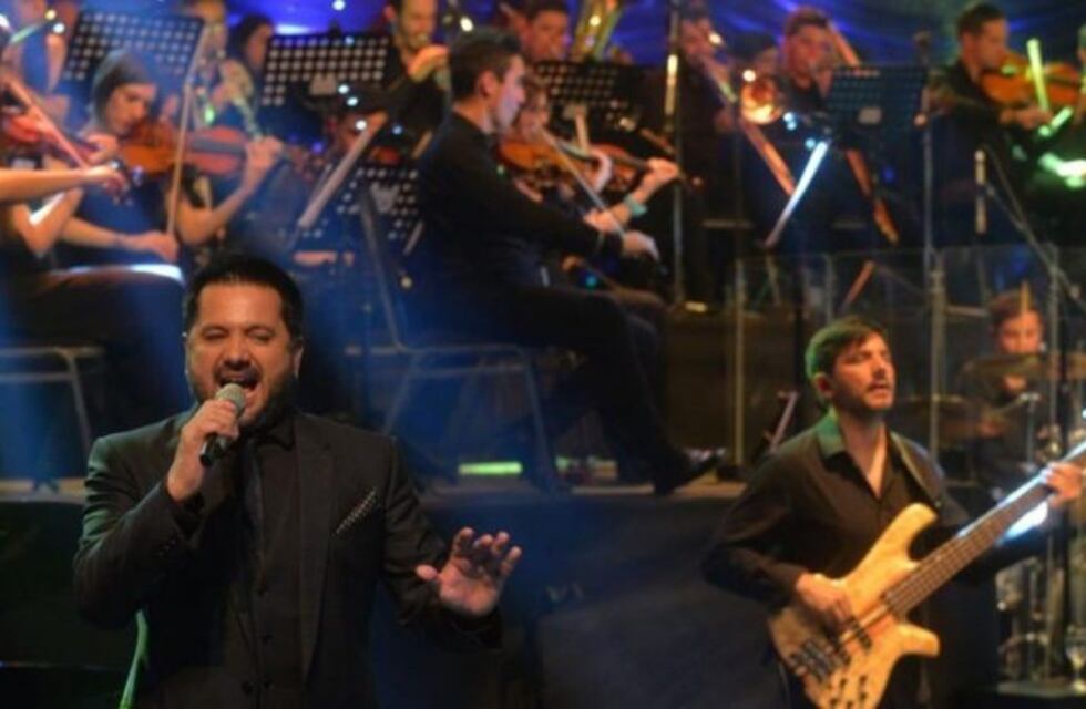 La Orquesta Sinfónica Juvenil junto a Jorge Rojas en el festival "Cultura Nativa"