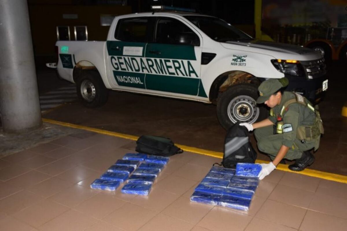 Secuestran un cargamento millonario de cocaína que había salido de Iguazú